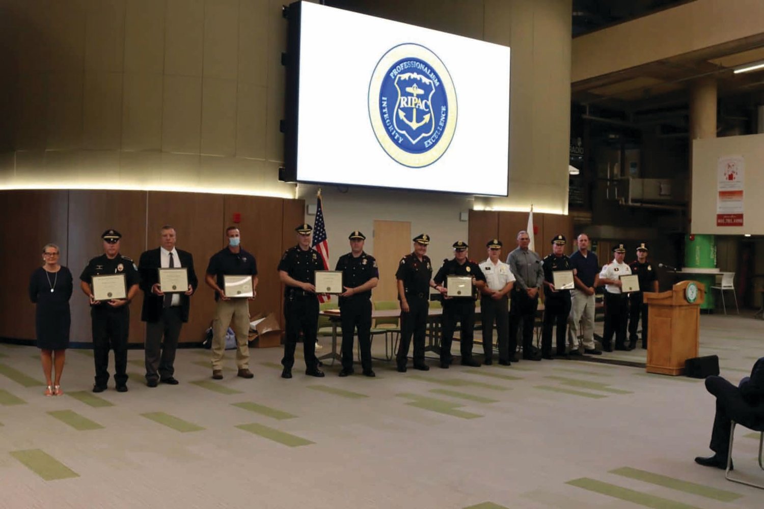 NIGHT OF RECOGNITION:The Rhode Island Police Accreditation Commission honored 14 police departments for achieving accreditation or reaccreditation status during the past year.